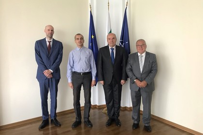 Minister Nikolay Milkov met with representatives of Jewish organisations in Bulgaria